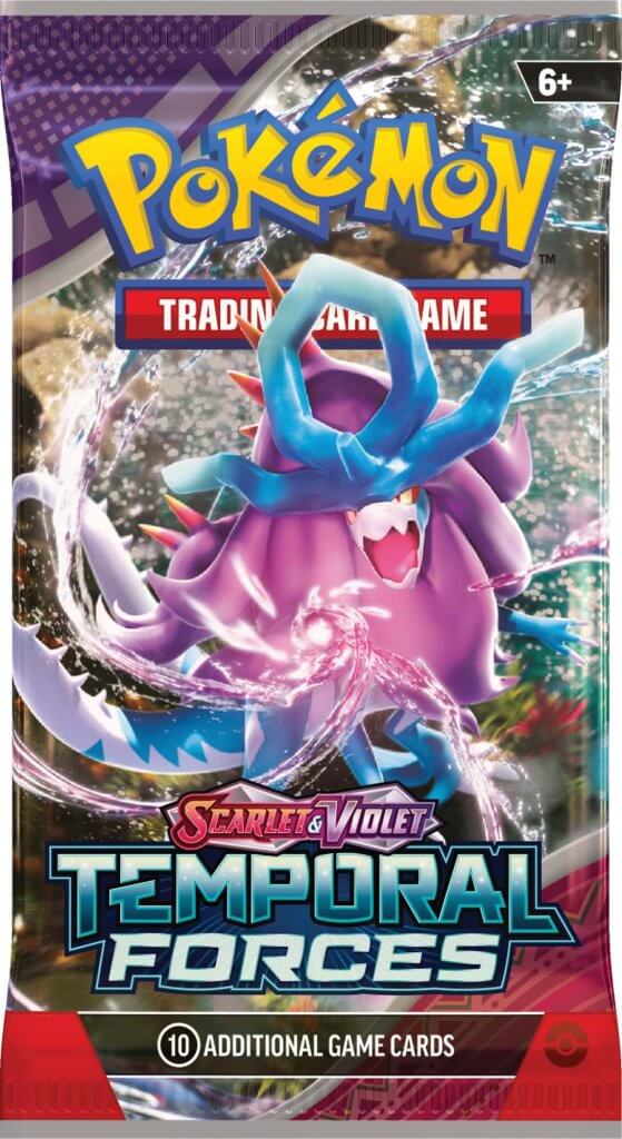 Pokemon Scarlet & Violet 5 Temporal Forces Booster