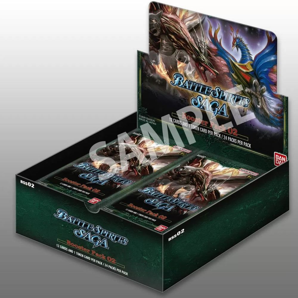 Battle Spirits Saga Card Game Set 02 False Gods Booster box (BSS02)