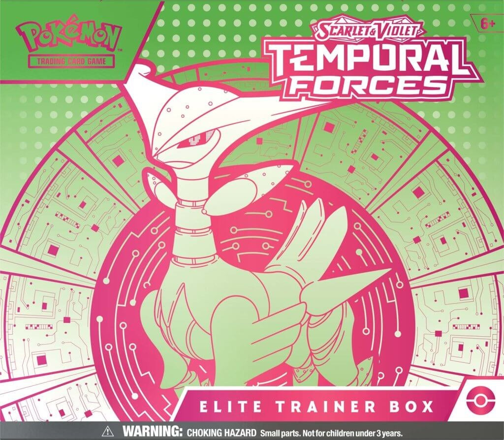 POKÉMON TCG Scarlet & Violet 5 Temporal Forces Elite Trainer Box