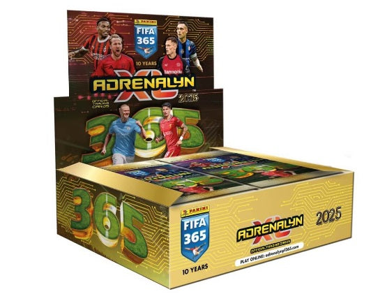 soccer booster box Panini Adrenalyn XL 2025 FIFA 365 Soccer Booster Box