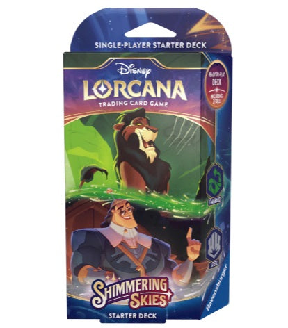 *Limit 1 of Each Deck* Disney Lorcana Shimmering Skies Starter Deck