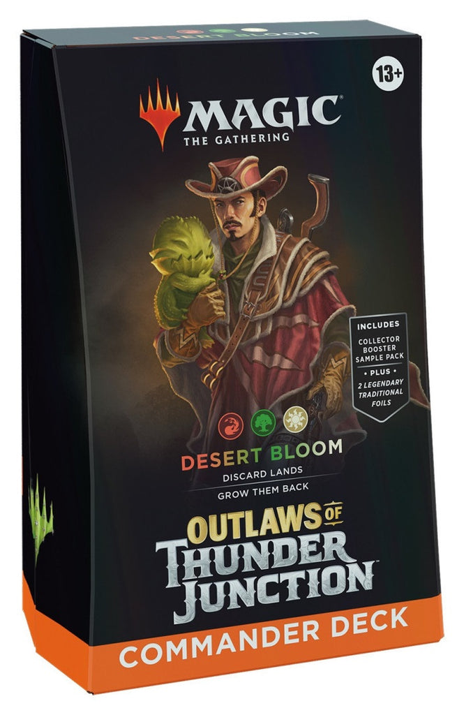 Magic the Gathering Outlaws of Thunder Junction Commander Decks