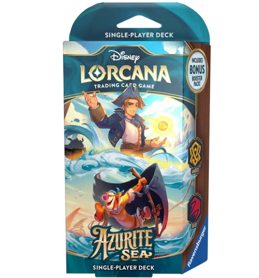 *Limit 1 of Each Deck* Disney Lorcana Azurite Sea Starter Deck (Approx 22/11/24)