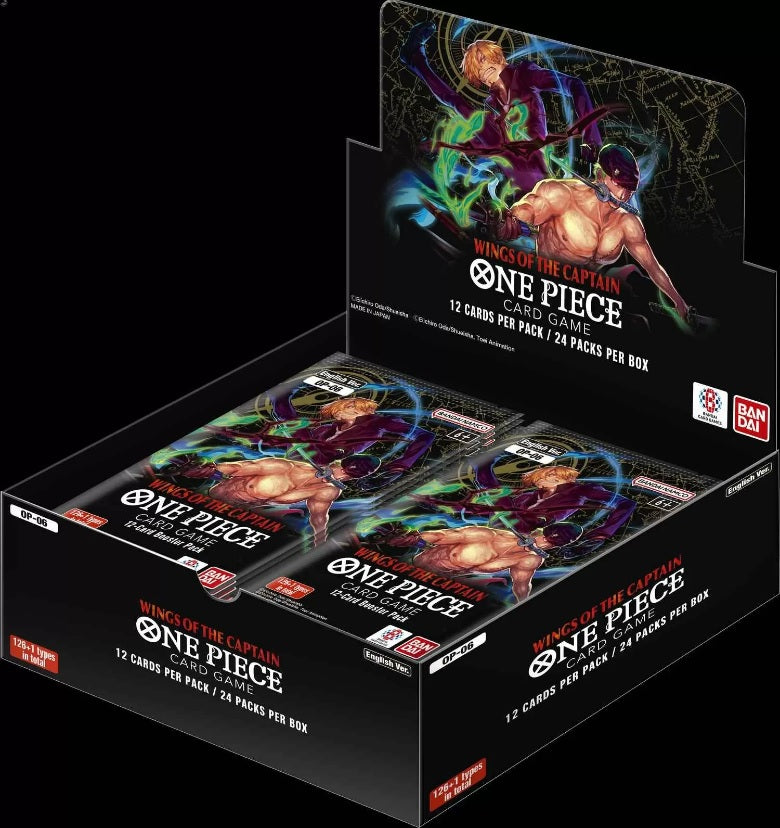 One Piece Card Game Wings of the Captain Booster Box OP06 One Piece Card Game Wings of the Captain Booster Box OP06