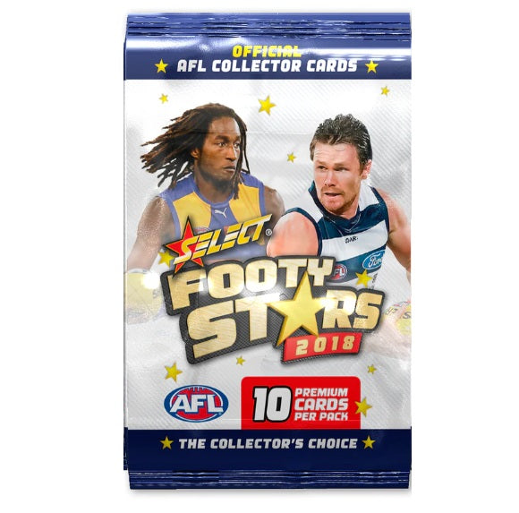 Select 2018 AFL Football Footy Stars Booster