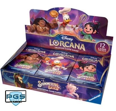 *Limit 4* Disney Lorcana Shimmering Skies Booster Box