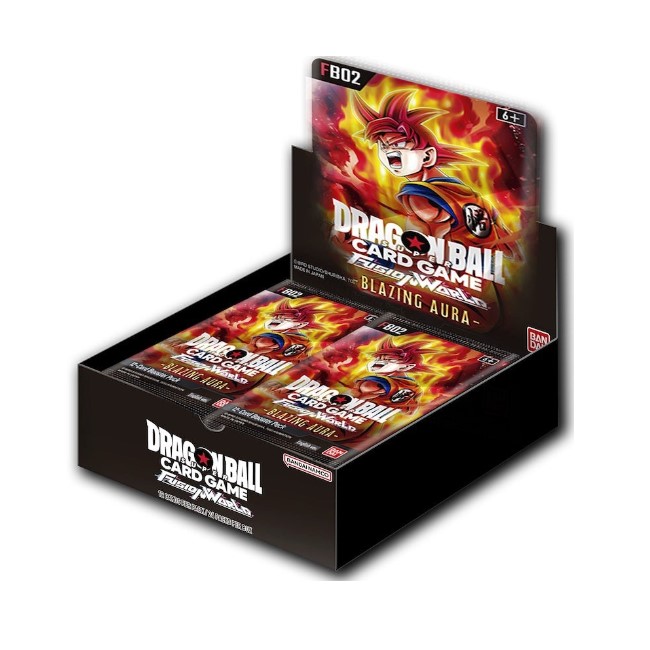 Dragon Ball Super Card Game Fusion World Booster Box Blazing Aura [FB02]