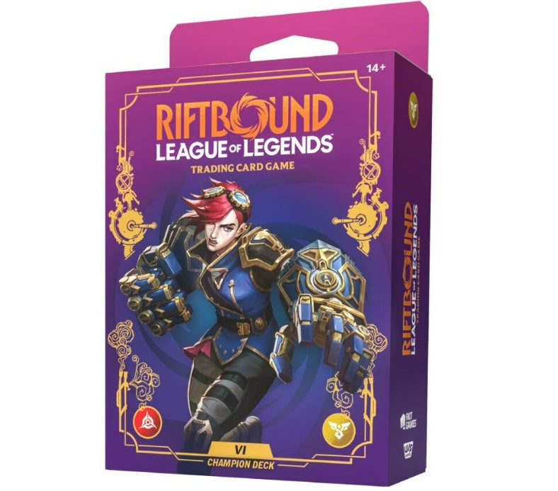 *Limit 2* Riftbound: League of Legends TCG Champion Deck Vi (Approx 08/05/26)