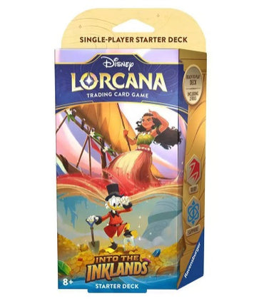 *Limit 1 of Each Deck* Disney Lorcana Into the Inklands Starter Deck (Approx 28/06/2024)