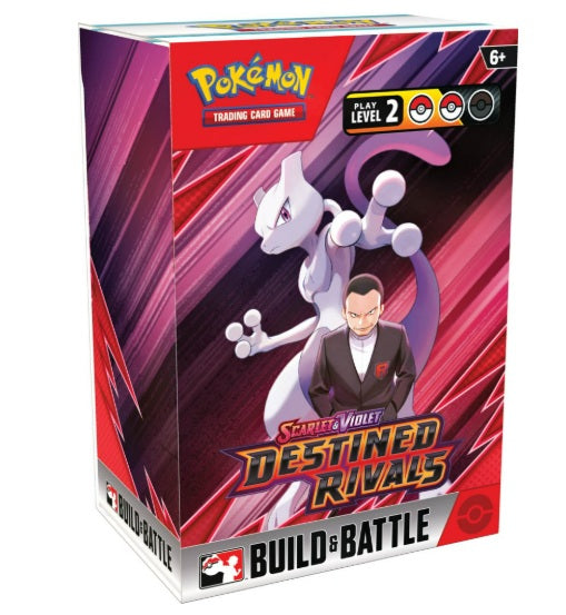 *Limit 2* Pokemon TCG Scarlet & Violet Destined Rivals Build & Battle Box (Approx 30/05/2025)