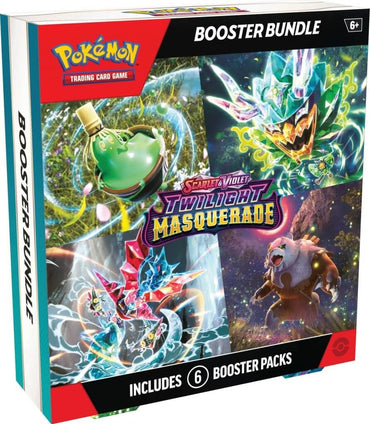 POKÉMON TCG Scarlet & Violet 6 Twilight Masquerade Booster Bundle  (Approx  24th May 2024)