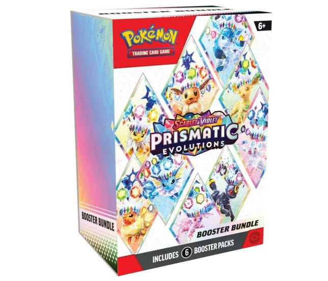 Pokemon TCG Scarlet & Violet 8.5 Prismatic Evolutions Booster Bundle (Approx 07/03/2025)