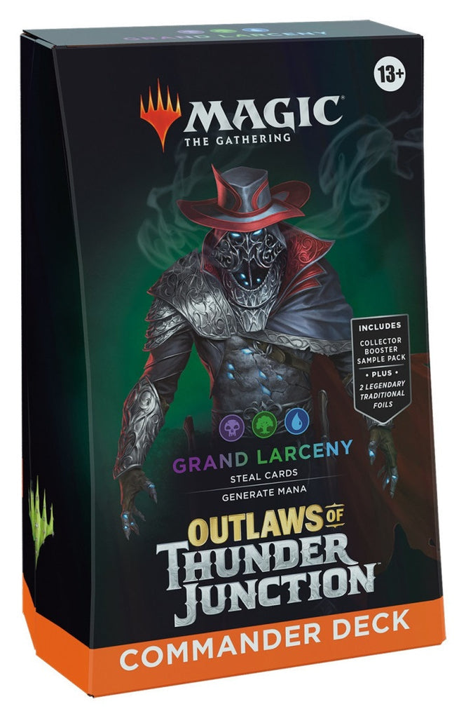 Magic the Gathering Outlaws of Thunder Junction Commander Decks