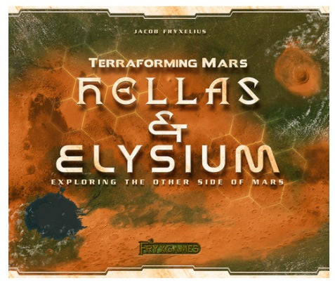 Terraforming Mars Board Game Hellas & Elysium Expansion