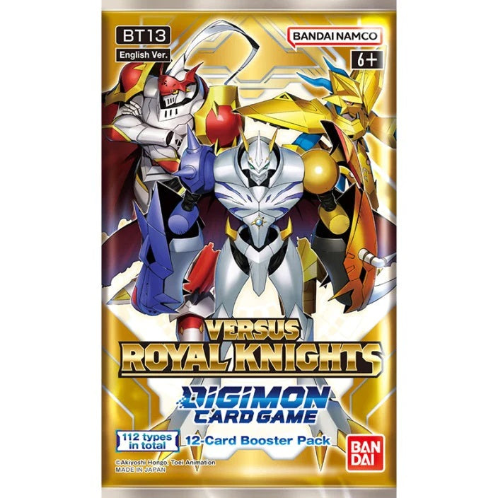 Digimon Card Game Versus Royal Knights BT-13 Booster