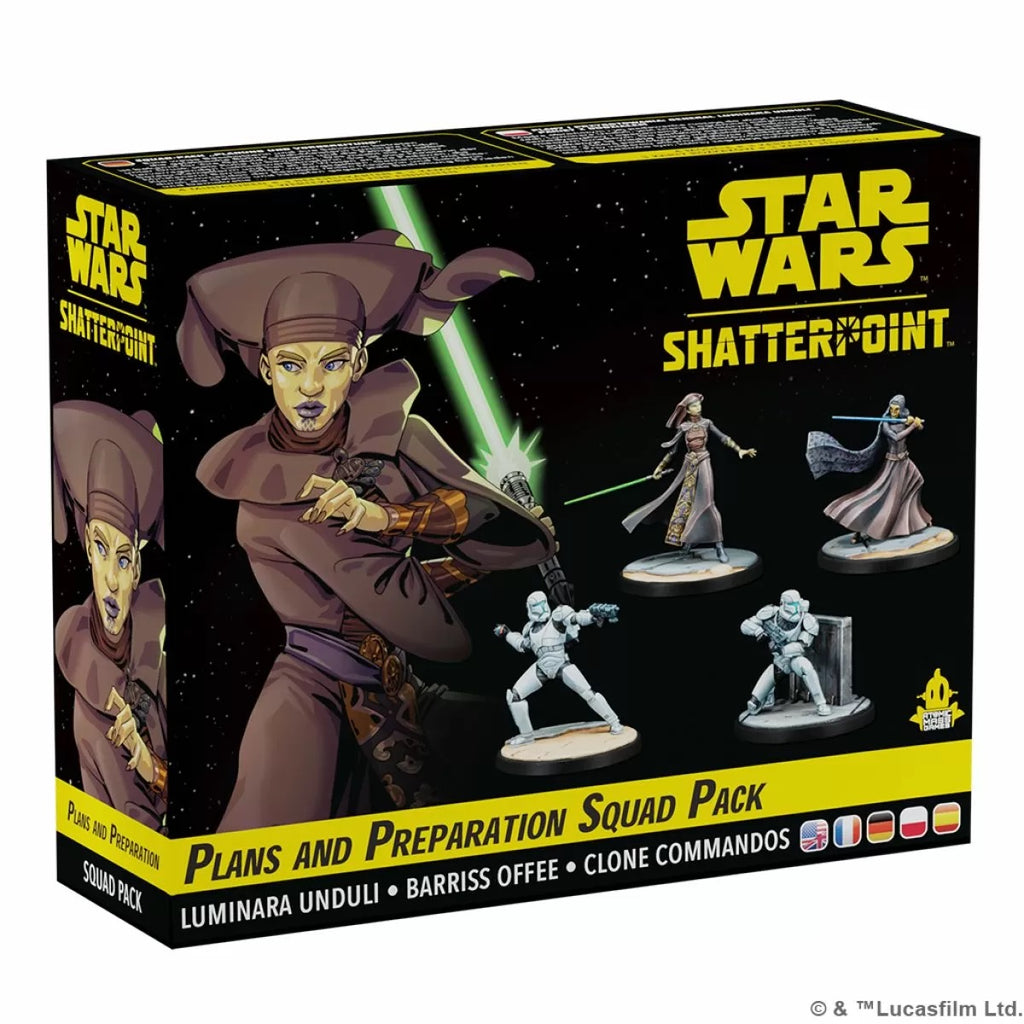 Star Wars Shatterpoint Plans and Preparation Squad Pack