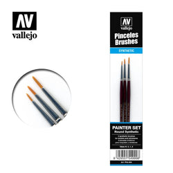 Vallejo Paint Brush Set