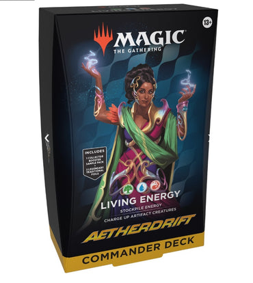 Magic: The Gathering Aetherdrift Commander Deck (Approx 07/02/2025)