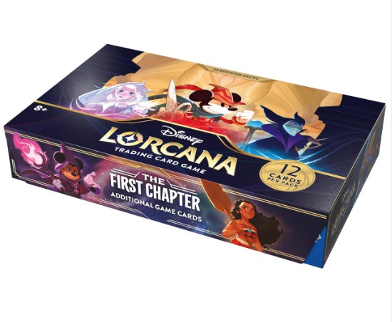 Limit 1* Disney Lorcana The First Chapter Booster Box