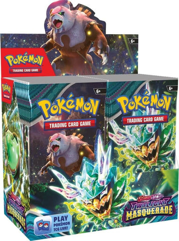 POKÉMON TCG Scarlet & Violet 6 Twilight Masquerade Booster Box (Approx  24th May 2024)