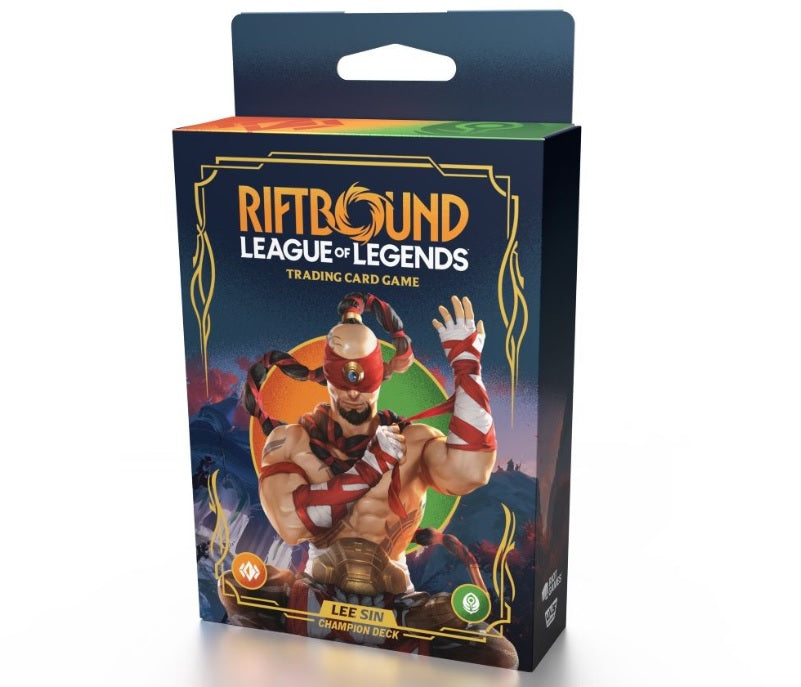 Riftbound: League of Legends TCG Champion Deck Lee Sin (Approx October 2025)