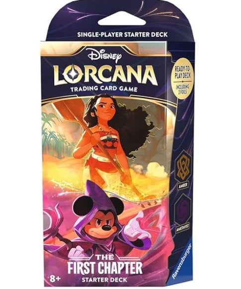 *Limit 1 of Each Deck* Disney Lorcana The First Chapter Starter Deck