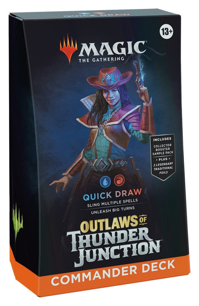 Magic the Gathering Outlaws of Thunder Junction Commander Decks