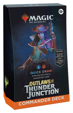 Magic the Gathering Outlaws of Thunder Junction Commander Decks (Approx 19th Apr 2024)