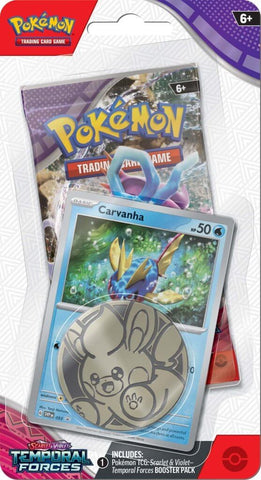 POKÉMON TCG Scarlet & Violet 5 Temporal Forces Checklane Blister (Approx 22nd March 2024)