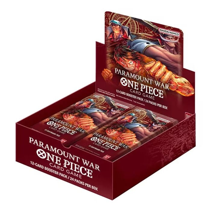 Limit 1* One Piece Paramount War Booster Box (OP-02) Limit 1* One Piece Paramount War Booster Box (OP-02)