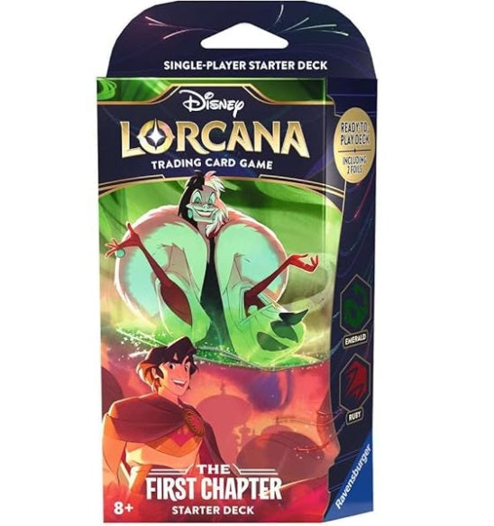 *Limit 1 of Each Deck* Disney Lorcana The First Chapter Starter Deck