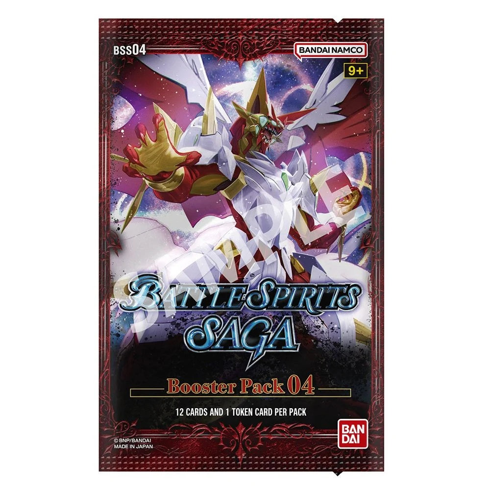 Battle Spirits Saga Card Game Set 04 Savior of Chaos Booster [BSS04]