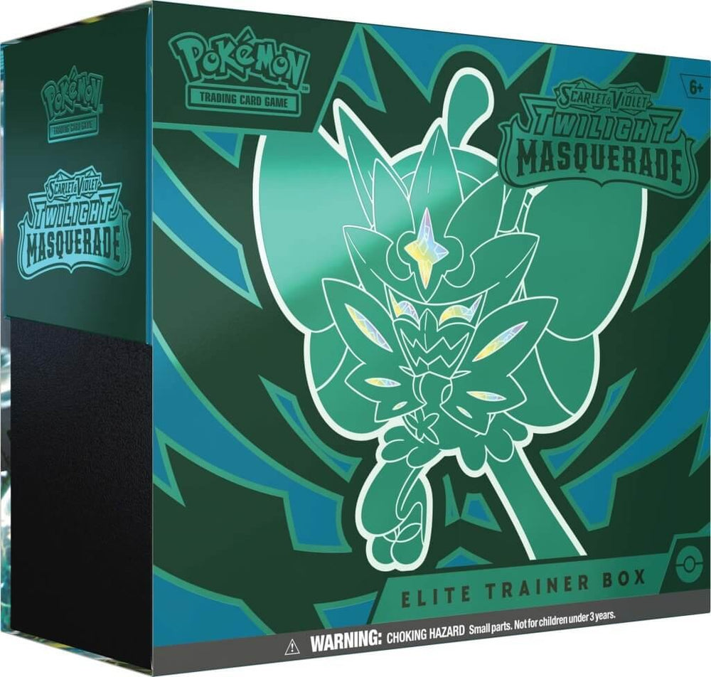 POKÉMON TCG Scarlet & Violet 6 Twilight Masquerade Elite Trainer Box  (Approx  24th May 2024)
