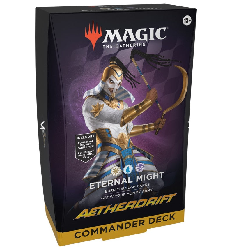 Magic: The Gathering Aetherdrift Commander Deck (Approx 07/02/2025)