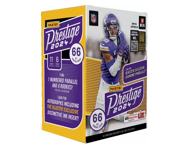 Panini Prestige 2024 NFL Football Blaster Box (Approx November 2024)