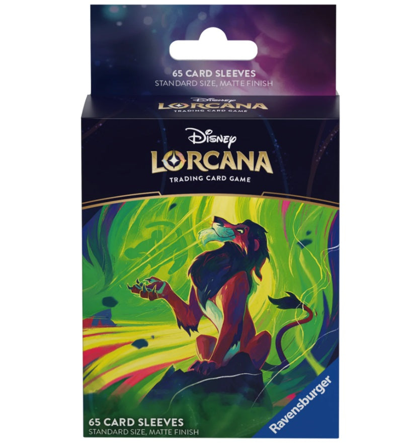 Disney Lorcana Scar, Vengeful Lion Card Sleeves