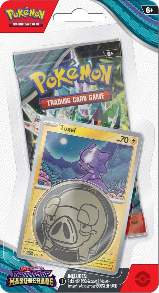 POKÉMON TCG Scarlet & Violet 6 Twilight Masquerade Checklane Blister