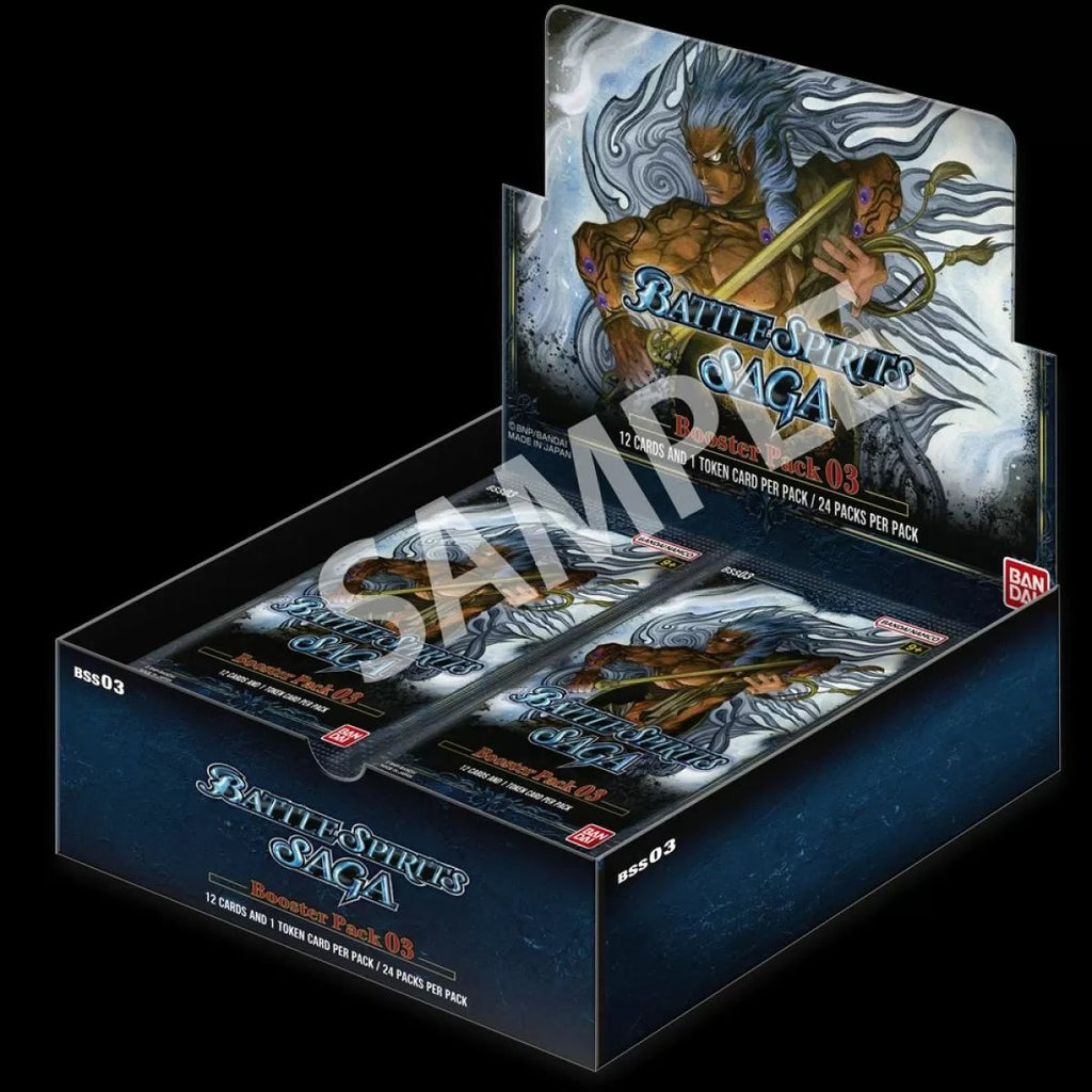Battle Spirits Saga Card Game Set 03 Aquatic Invaders Booster Box  (BSS03)