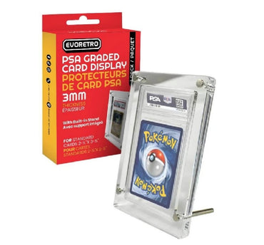 Evoretro Acrylic Case PSA Graded Card Stand Acrylic Protector