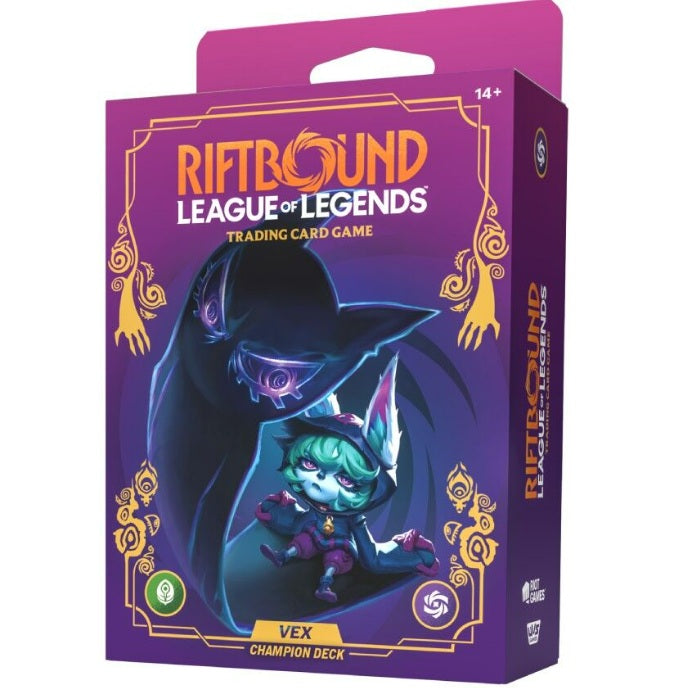*Limit 2* Riftbound: League of Legends TCG Champion Deck Vex (Approx 08/05/26)