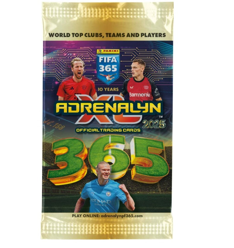 Panini Adrenalyn XL 2025 FIFA 365 Soccer Booster (Approx End November 2024)