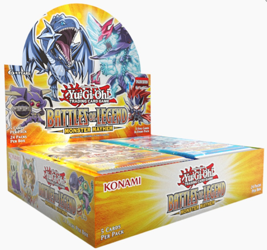 Yu-Gi-Oh! Battles of Legend: Monster Mayhem Booster Box (Approx 28/08/2025)