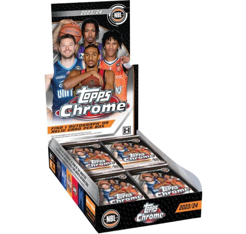 Topps 2023/24 NBL Basketball Chrome Booster Box