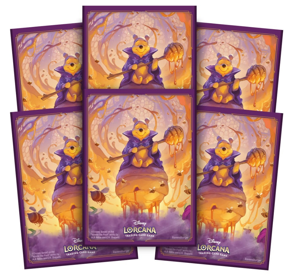 *Limit 1* Disney Lorcana Winnie the Pooh, Hunny Wizard Card Sleeves (Approx November 2024)