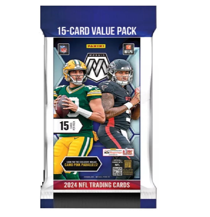 Panini Mosaic 2024 NFL Football Fat Pack Booster (Approx February 2025)