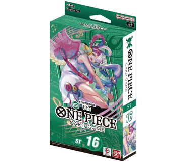 One Piece Card Game Starter Deck Green Uta [ST-16] (Approx 25 Oct 2024)