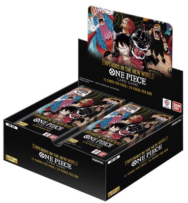 *Limit 6* One Piece Card Game: Emperors in the New World Booster Box [OP-09] (Approx 13 Dec 2024)