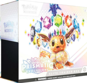 Pokemon TCG Scarlet & Violet 8.5 Prismatic Evolutions Elite Trainer Box (Approx 17/01/2025)