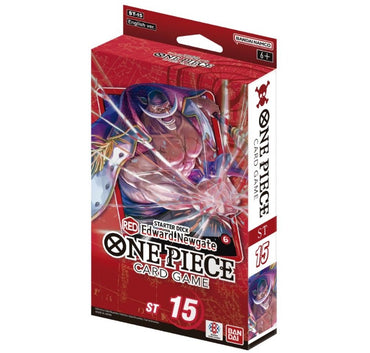 One Piece Card Game Starter Deck Red Edward Newgate [ST-15] (Approx 25 Oct 2024)