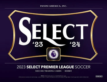 Panini Select 2023/24 EPL English Premier League Soccer Hobby Booster Box (Approx 15/11/24)